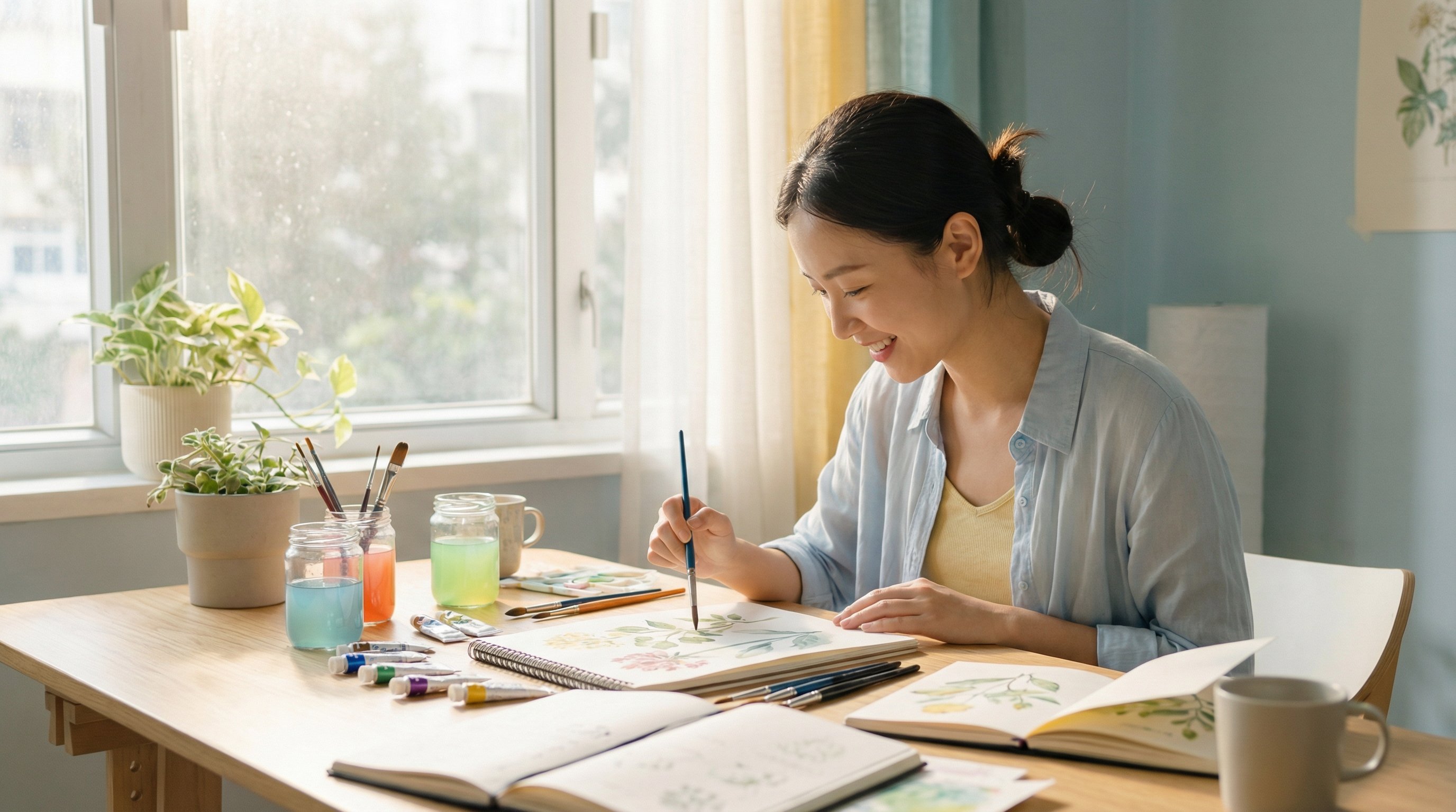 重口传媒 - 水彩绘画教程